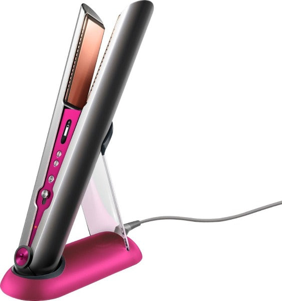 Dyson Pink and Black Hair Straightener Dyson Cordless Hair Straightener Black Pink Adjustable Heat  main image 4
