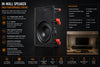 MartinLogan Installer Series IW6 In-Wall Speaker - 6.5" Mineral-Filled Poly Woofer - Single