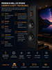 MartinLogan Motion XT CI XTW6-LCR In-Wall Speaker 6.5" LCR Home Theater Passive Single