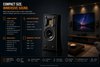 MartinLogan Motion 2i Compact Bookshelf Speaker - Folded Motion Tweeter, 3.5" Woofer - Gloss Black (Single)