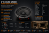 MartinLogan Motion CI MC8 In-Ceiling Speaker - Folded Motion Tweeter, 8" Fiberglass Woofer - Single