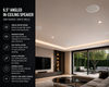 MartinLogan IC6-HT Angled In-Ceiling Speaker | Single Unit – 50W Passive, White Grille