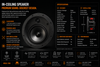 MartinLogan Installer Series IC8 In-Ceiling Speaker - 8" Mineral-Filled Poly Woofer - Single