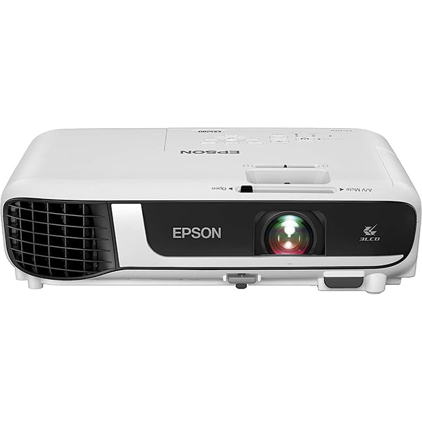 Epson EX5280 3-Chip 3LCD XGA Projector, 3,800 Lumens Color Brightness, 3,800 Lumens White Brightness, HDMI, Built-in Speaker, 16,000:1 Contrast Ratio