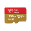 SanDisk 256GB Extreme microSDXC UHS-I Card - SDSQXAV-256G