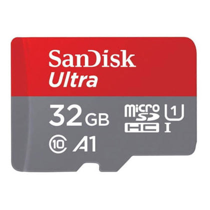 SanDisk 32GB Ultra microSDHC Memory Card - UHS-I, C10, U1, A1 - Model SDSQUA4-032G-GN6MN