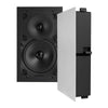 Sonance VX82 Premium 8-Inch Rectangular In-Wall Speaker Pair for Home Theater, Stereo Music & Whole House Audio