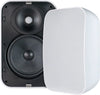 Sonance Mariner MX66 6.5-Inch 2-Way Outdoor Surface Mount Speakers Pair Weather Resistant White or Black