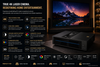 BenQ V7050i 4K UHD Laser Projector 2500 Lumens Ultra Short Throw Home Theater Smart TV