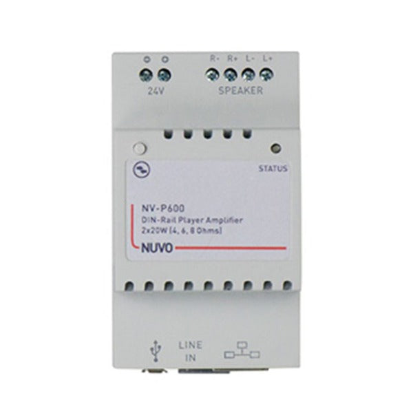 Nuvo NV-P6002Z-NA Din Rail 2 Zone Player Kit
