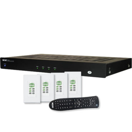 Nuvo NV-A4D-DC Amplifier System, 4 Source, 4 Zones