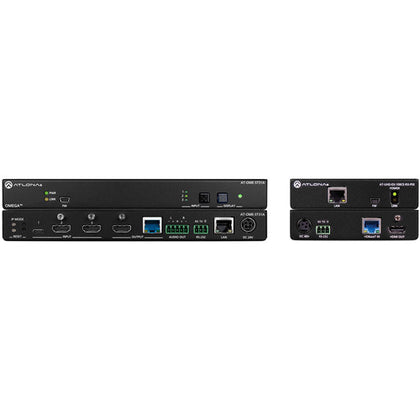 ATLONA AT-OME-ST31A-KIT 4K/UHD HDMI/USB-C Switcher and HDBaseT Transmitter with Audio De-Embedding Kit