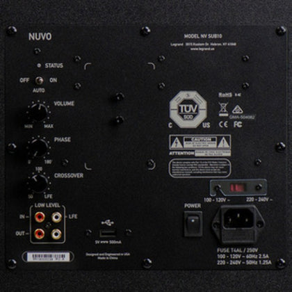 Nuvo NV-SUB10-NA 10