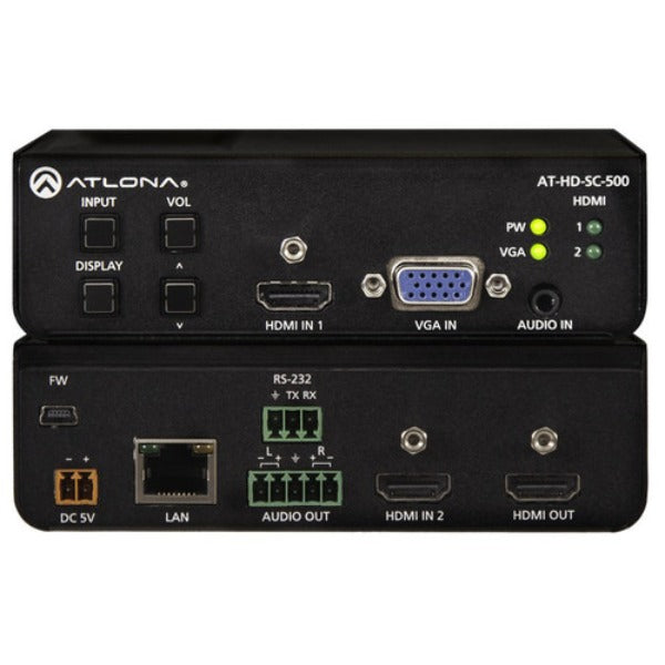 ATLONA AT-HD-SC-500 Three-Input Scaler for HDMI and VGA Signals