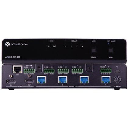 ATLONA AT-UHD-CAT-4ED  HDMI to 4-Output HDBaseT Extended Distribution Amplifier