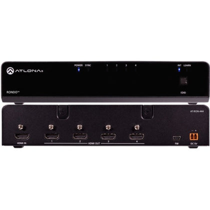 ATLONA AT-RON-444  4K HDR Four Output HDMI Distribution Amplifier