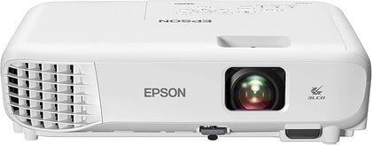 Epson VS260 3-Chip 3LCD XGA Projector, 3,300 Lumens Color Brightness, 3,300 Lumens White Brightness, HDMI, Built-in Speaker, 15,000:1 Contrast Ratio