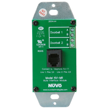 Nuvo NV-MI1 Telephone/Door Bell Mute Interface
