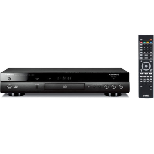 Yamaha AVENTAGE BD-A1060BL 4K Upscaling Wi-Fi and 3D Blu-ray Disc Player (Black)