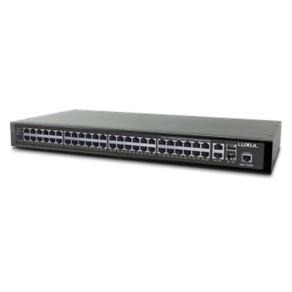 Luxul XMS-7048P 52-Port PoE+ GbE Stkble Mgd Switch