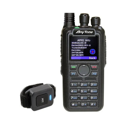 Anytone AT-D878UVII Plus Digital DMR Dual-Band Handheld Commercial Radio