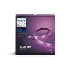 Philips - Hue Lightstrip Plus 2m base kit + 1m extension bundle (non-Bluetooth)