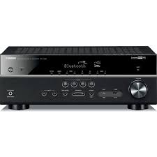 Yamaha RX-V483BL 5.1-Channel 4K Ultra HD MusicCast AV Receiver, Works with Alexa
