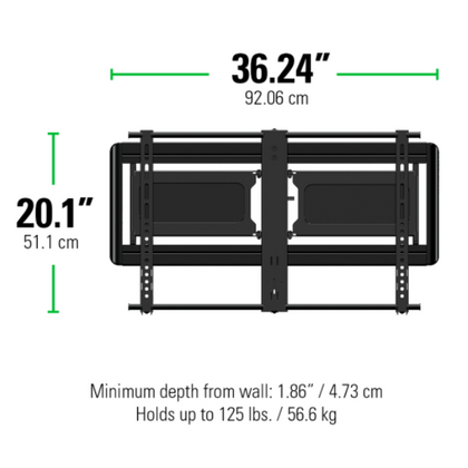 SANUS VLF613 Super-Slim Full-Motion Mount