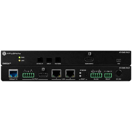 ATLONA AT-OME-RX21 4K/UHD HDMI HDBaseT Scaler Receiver with Ethernet