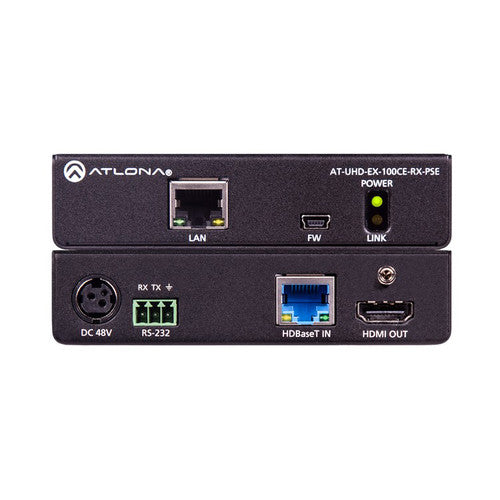 ATLONA AT-UHD-EX-100CE-RX-PSE HDMI HDBaseT Transmitter/Receiver