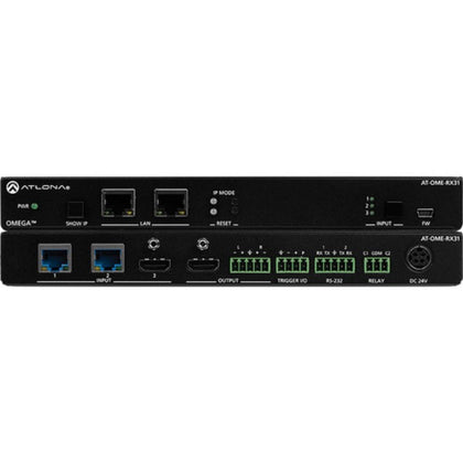 ATLONA AT-OME-RX31 4K/UHD Receiver with Dual HDBaseT Inputs