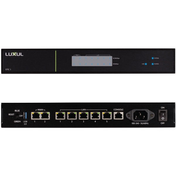Luxul ABR-5000 Epic 5 High-Performance Gigabit Router