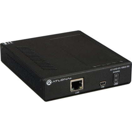 ATLONA AT-UHD-EX-100CE-RX HDBaseT Receiver with Control and PoE 