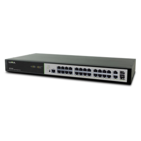 Luxul XMS-2624P  26-Port/24 PoE+ GbE Managed Switch