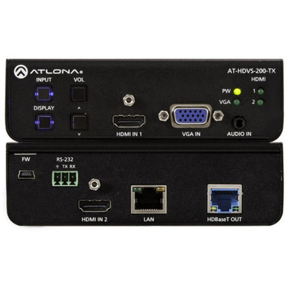 ATLONA AT-HDVS-200-TX Three-Input HDMI/VGA to HDBaseT Switcher