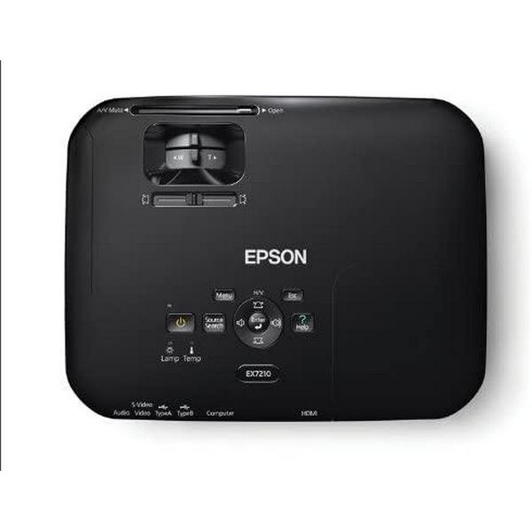 Epson EX7210 Portable WXGA 720p Widescreen - 2800 Lumens - 3LCD Projector