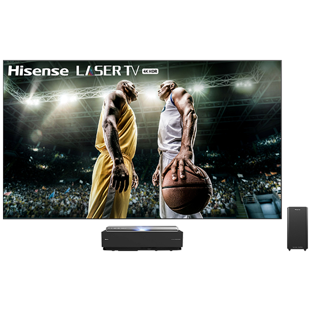 Hisense 120" L10 Series 4K Ultra HD Smart Dual Color Laser TV with HDR 120L10E