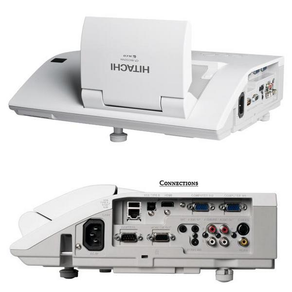 Hitachi CP-AW250N LCD Projector 2500 Lumens Ultra Short Throw