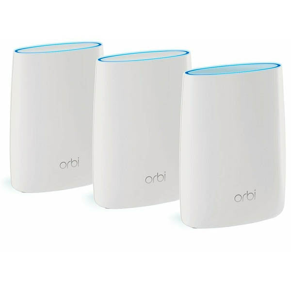 Netgear Orbi RBK53S AC3000 TriBand Whole Home WiFi System 3P White